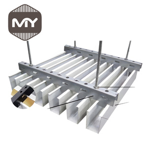 Plafond suspendu en aluminium courbé, étanche et décoratif, personnalisé en usine, pour l'<span class=keywords><strong>intérieur</strong></span> - Product Image 1