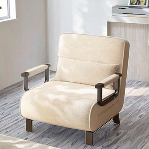 Adjustable Portable For Living Room Bedroom Hotel Office Foldable Modern Design Multi-Use <strong>Sofa</strong> Chair <strong>Bed</strong> With Metal Frame - Product Image 4