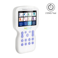 Konmed KM580 Appareil d'exercices de Kegel portable à quatre canaux avec écran tactile, entraîneur musculaire pelvien pour hommes, soulagement de la douleur, stimulateur biofeedback EMG