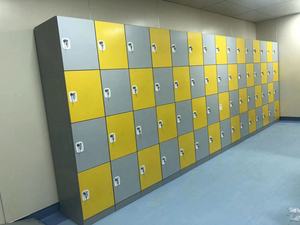 بيع بالجملة دائم مقاوم للماء تخزين صالة الألعاب الرياضية خزانة بلاستيكية صدمات abs خزائن يوجا خزانة مخصصة سهلة التركيب - Product Image 4