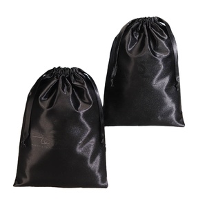 Wholesale Soft Satin Cosmetic Candle <b>Makeup</b> Brush <b>Drawstring</b> Dust Pouch Free Design Satin Storage <b>Drawstring</b> <b>Bag</b> - Product Image 1