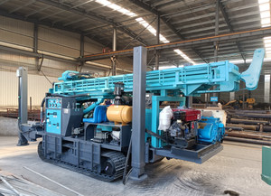 Machine de <span class=keywords><strong>forage</strong></span> de puits <span class=keywords><strong>d</strong></span>'eau hydraulique pneumatique montée sur chenilles KY 400m pour le <span class=keywords><strong>forage</strong></span> de puits profonds - Product Image 3