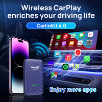 OEM ODM Carlinkit Adaptador inalámbrico Carplay Mini Conexión rápida Carplay inalámbrico Android Auto Carplay Dongle para el juego del coche