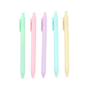 Macaron Press The <b>Pen</b> Gel <b>Pens</b> 0.5mm Black Bullet Stainless Steel Tip Plastic Shell Office School Stationery - Product Image 5