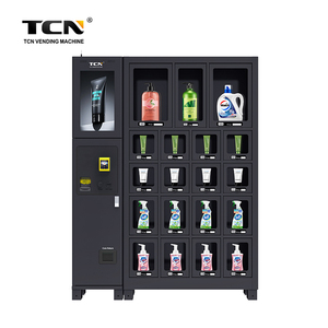TCN Locker <strong>Vending</strong> <strong>Machine</strong> Touch Screen Snacks and Drinks Intelligent Vendor <strong>Machine</strong> for Sale - Product Image 5