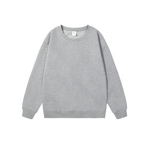 Novedad de Moda Otoño, Sudaderas Extra Grandes de Manga Larga para Hombre, Cuello Redondo, Coloridas, Lisas, Personalizadas - Product Image 1