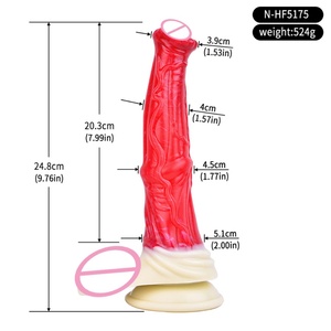 NNSX Fantasy Animal <b>Dildo</b> Sex Toy for Women Silicone Horse <b>Dildo</b> With Sucker Clit Massage Stimulate Female Masturbator Anal Plug - Product Image 6