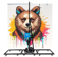 Impresora de Pared 3D, Altura Vertical 2500 mm, Máquina de Impresión UV de Gran Formato para Paredes