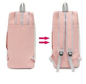 Mochila de Viaje Multifuncional Personalizada de Gran Capacidad, Bolsa Deportiva Impermeable para Hombre y <span class=keywords><strong>Mujer</strong></span>, Bolsa de Lona con Espacio para Zapatos, Bolsa de <span class=keywords><strong>Gimnasio</strong></span> - Product Image 6