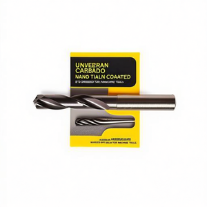Foret universel en carbure, revêtement Nano TiAlN, forets en carbure 5xD pour machines-outils - Product Image 2