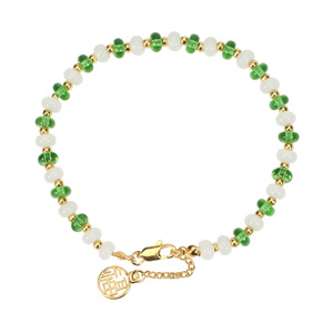 Bohemian Beaded <b>Anklet</b> Crystal Rhinestone <b>Gold</b> Plated Women's Beach Jewelry - Product Image 5