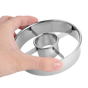 Cortador de Galletas Redondo <span class=keywords><strong>para</strong></span> Mousse, <span class=keywords><strong>Molde</strong></span> Profesional de Acero Inoxidable <span class=keywords><strong>para</strong></span> <span class=keywords><strong>Donas</strong></span>, <span class=keywords><strong>para</strong></span> Hornear en la Cocina - Product Image 3