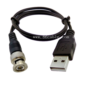 <span class=keywords><strong>USB</strong></span> 3,0 tipo macho <span class=keywords><strong>BNC</strong></span> adaptador macho 1m Longitud chaqueta de PVC precio de fábrica para equipo médico proyector Cámara Audio 4K resolución - Product Image 4