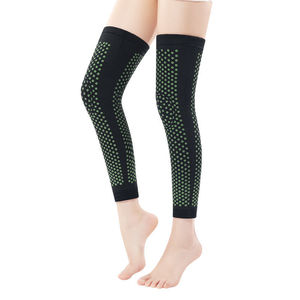 Rodilleras personalizadas de nailon unisex de talla única para soporte de pierna, ideales para correr, fitness, salud y masajes, con carbón de bambú y artemisia. - Product Image 1