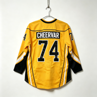 Maillot de hockey sur glace brodé personnalisé, vêtements de hockey sur glace pour hommes, maillots de hockey sur glace vierges