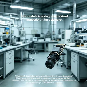 Mini Ip Camera Module 50fps Camera Module High Speed 50fps <strong>IPC</strong> CCTV ONVIF H.265 for CCTV Security Pipeline Industrial <strong>Robot</strong> - Product Image 5