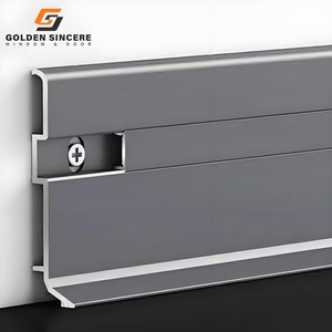 Profilé de plinthe en aluminium à LED GS Slim Design pour la rénovation contemporaine d'appartement - Product Image 6