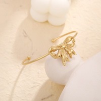 Gelang Titanium Lapis Emas 18K Trendi Grosir Eropa Amerika Serikat Set Perhiasan Pesta Wanita Merek FANKE