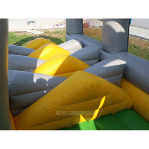 24M Dài Lớn Nhất Người Lớn Tương Tác Inflatable Obstacle Course Với Trượt Lớn Từ Trung Quốc Quảng Châu Inflatable Nhà Máy - Product Image 4