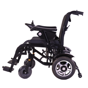 คุณภาพสูง TAKAN DYW-459-46A11(5 # รถเข็นไฟฟ้าพับได้พร้อมพนักพิงหลัง ล้อหลังขนาด 12 นิ้ว มอเตอร์แบบแปรงถ่าน 250 วัตต์ แผ่นรอง PU ได้รับการรับรองมาตรฐาน CE - Product Image 4