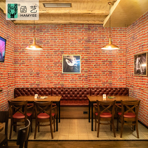 Panel de pared de espuma autoadhesivo, papel tapiz impermeable 3 D <span class=keywords><strong>para</strong></span> pared, sala de estar, diseño de papel tapiz - Product Image 4