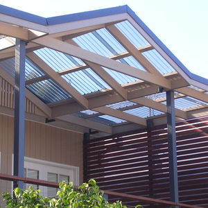 Prix usine Panneaux alvéolaires PC en polycarbonate résistant aux UV Feuilles <span class=keywords><strong>Plexiglas</strong></span> 4mm Panneau creux Toit d'entrepôt et stades - Product Image 6