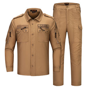 <span class=keywords><strong>ชุด</strong></span>ยูนิฟอร์มทางการแบบรีปสต็อป ระบายอากาศได้ดี รุ่น Cema F116 สำหรับเจ้าหน้าที่รักษาความปลอดภัย สีดำ ผลิตจากโพลีเอสเตอร์/คอตตอน แบบ unisex ขายส่ง - Product Image 3