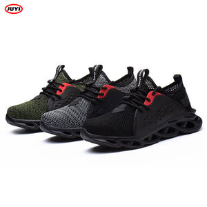 Precio de fábrica, protección para exteriores, peso ligero, transpirable, botas de trabajo tácticas, zapatos impermeables con punta de acero, seguridad - Product Image 1