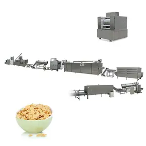 Produttore Puff cereali Corn Flakes linea di trasformazione alimentare Corn Flakes mais snack attrezzature industriali