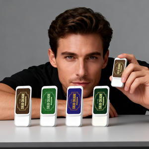 Service OEM – <span class=keywords><strong>Baume</strong></span> solide parfumé pour homme – Peau lisse – Hygiène quotidienne douce – Soin corporel longue durée – Coffret cadeau de parfum solide pour homme - Product Image 5