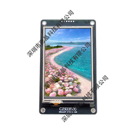 Terminal intelligent Caijing 2025, module d'affichage LCD TFT 3,5 pouces, tactile résistif, 320x480 pixels, interface RS232 RS485 TTL, téléchargement USB
