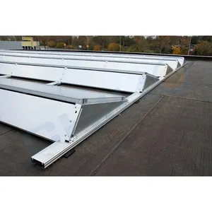 用于 10 个面板的可折叠平屋顶太阳能电池板支架地板支架