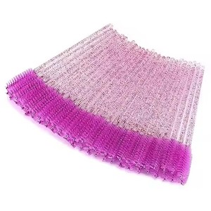 Kuas alis bulu mata tongkat maskara sekali pakai berkilau kristal aplikator Spooly - Product Image 4