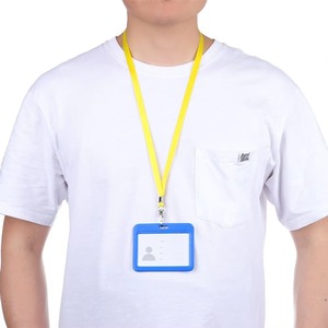 Bulk Nylon <b>Lanyard</b> Safety <b>Breakaway</b> Retractable Reel ID Badge Holder Custom Logo Metal Hook Strap for Events - Product Image 2