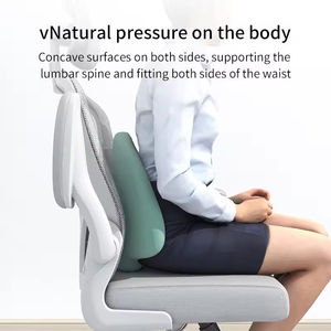 Almohada de Soporte <span class=keywords><strong>Lumbar</strong></span> Personalizable para Silla de Oficina y <span class=keywords><strong>Asiento</strong></span> de Coche, Espuma Viscoelástica, Alivio de Presión, <span class=keywords><strong>Respaldo</strong></span> y Cojín para Lectura y Descanso en Cama - Product Image 2