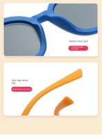Lunettes de soleil pour enfants en silicone flexible de haute qualité Offre Spéciale Lunettes de soleil polarisées pour bébé avec lentilles TAC pour enfants