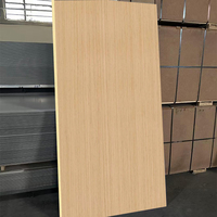 Panneau mural en bois massif de 8 mm, grain de bois, placage bois, décoration murale intérieure, panneaux muraux sans joint