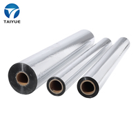 Papier d'aluminium stratifié PE, couleur argent, pour isolation thermique des fourneaux