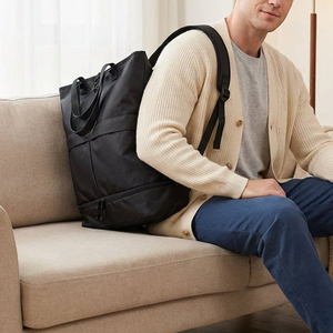 <span class=keywords><strong>Sac</strong></span> d'<span class=keywords><strong>ordinateur</strong></span> tendance au design moderne, <span class=keywords><strong>sac</strong></span> à <span class=keywords><strong>dos</strong></span> multifonctionnel avec <span class=keywords><strong>compartiment</strong></span> à chaussures, <span class=keywords><strong>sac</strong></span> à <span class=keywords><strong>dos</strong></span> de fitness de grande capacité pour la salle de sport et les voyages - Product Image 4
