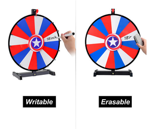 Rueda giratoria de metal para mesa de 24 pulgadas con soporte Fortune Win Game - Product Image 2
