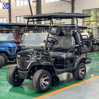 Carrito de Golf CAMP Homologado para Calle, 4 Plazas, Batería de Litio de 72V, Carro de Golf Eléctrico para Comunidades Privadas, Barrios y Clubes Campestres