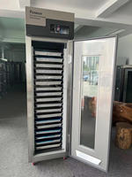 Équipement de boulangerie commerciale : Machine de fermentation de pain à 18 plateaux, Étuve de levage de pâte à pain congelée et réfrigérée