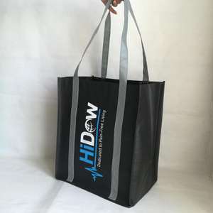 Venta al por mayor/Bolsas de compras no tejidas PP personalizadas reutilizables con logotipo impreso - Product Image 5