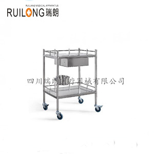 Ruilang Medical Stainless Steel Treatment <b>Cart</b> 750x450x850mm Single Layer Hand <b>Tool</b> <b>Cart</b> <b>For</b> Hospital Use - Product Image 1