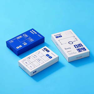 Tùy Chỉnh Cùng Một Chất Lượng Phong Cách Made Logo Rỗng Điện Thoại Di Động Hộp Các Tông Màu Trắng Cho Điện Thoại 11 12 13 14 15 Pro Max Chung Bao Bì Hộp - Product Image 6