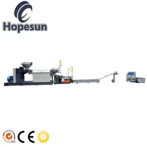 Pe Pp Granuleren Lijn Hdpe Plastic Recycling Machine Pvc Poeder Granulator