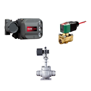 Válvula de Control China de Renombre con Posicionador Inteligente FISHER DVC6200 y Solenoide ASCO Red Hat de 1/4'' - Product Image 1