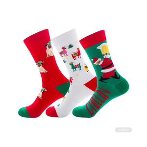Calcetines navideños borrosos para regalo de adulto con logotipo <span class=keywords><strong>personalizado</strong></span> al por mayor, calcetines navideños para mujer, calcetines navideños para mujer, venta al por mayor de 2017 - Product Image 6