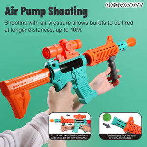 Venta al por mayor de pistola de bolas blandas de espuma para interiores molino de viento giratorio eléctrico objetivo niños juego de disparos máquina giratoria pistola eléctrica de balas blandas - Product Image 4