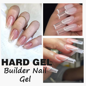 1KG HEMA FREE TPO FREE Extension Builder Gel dur Recharge Matières premières Gel souple Vernis à ongles clair Construction Nail Supplies - Product Image 5